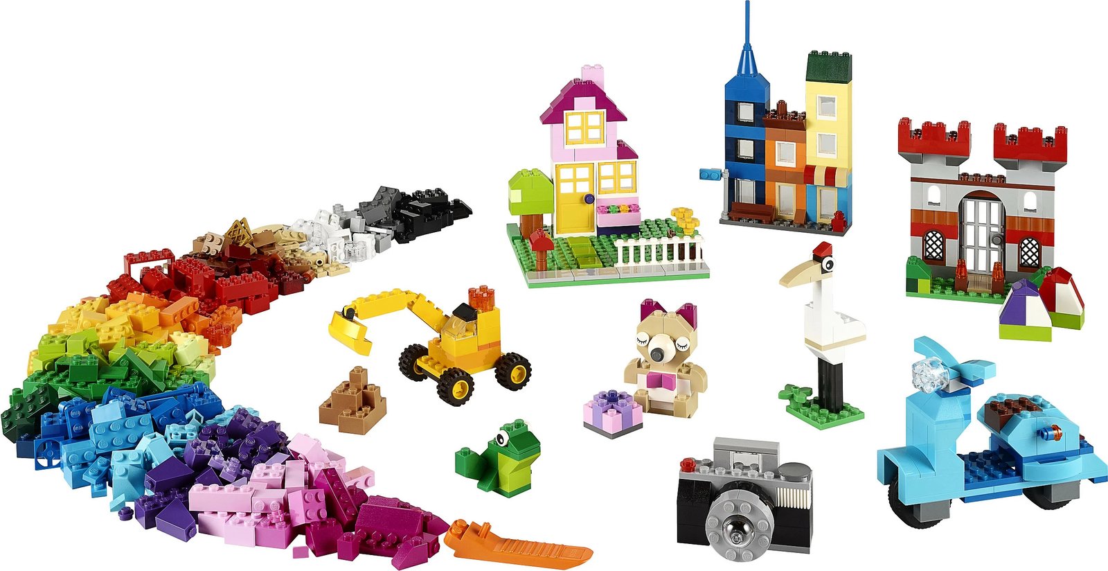 Set ndërtimi LEGO Classic 10698, 790 pjesë, shumëngjyrësh