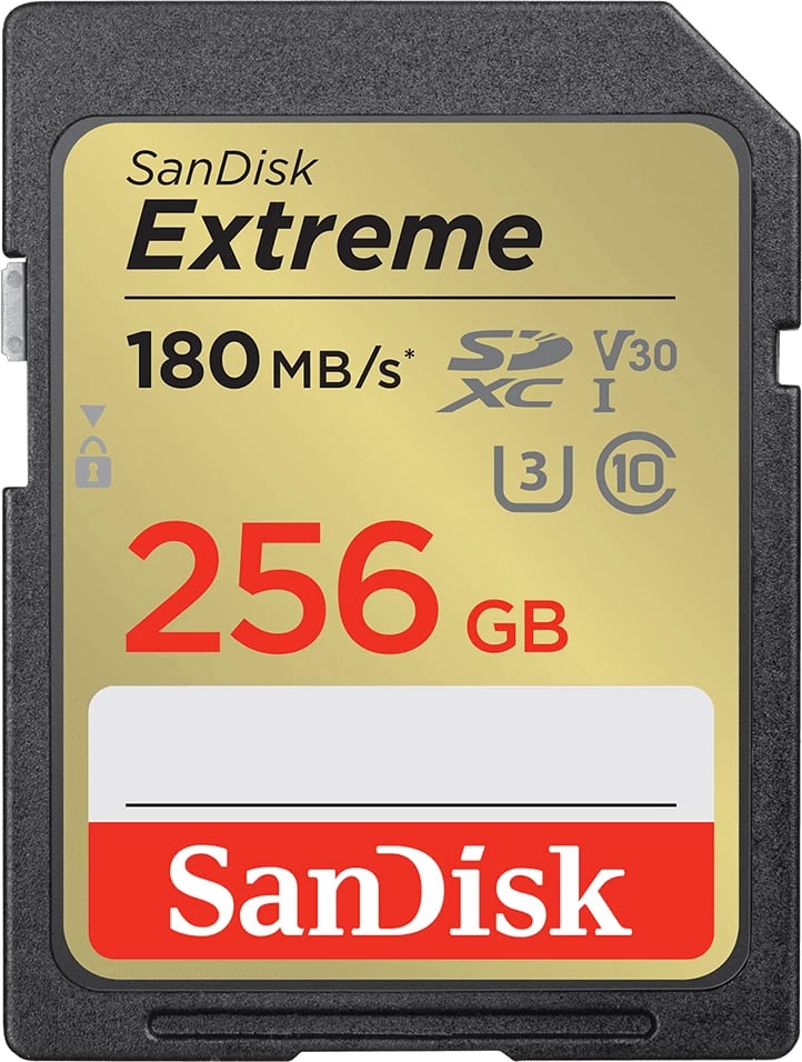 SanDisk EXTREME microSDXC UHS-I Card , 256GB