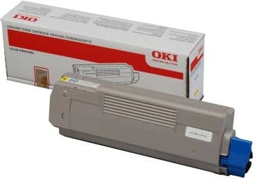 Toner Oki C610 44315305 deri 6,000 faqe A4 original, e verdhë