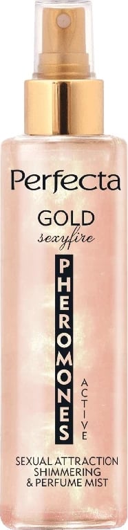 Mist për trup për femra Perfecta Pheromones Active Perfumed Body Mist Gold Sexyfire, 200ml