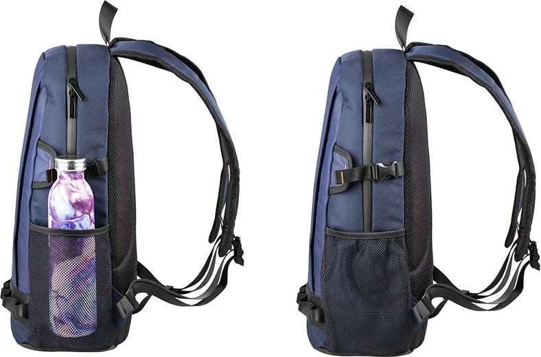 Çantë shpine për notebook Tracer Packer TRATOR47218, 15.6 inç, Poliester, Blu
