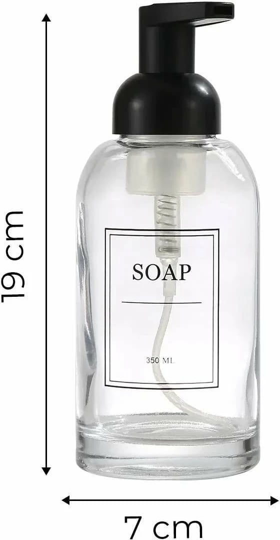 Dispenser qelqi për sapun, Hermia Concept, MCH0011266, transparent