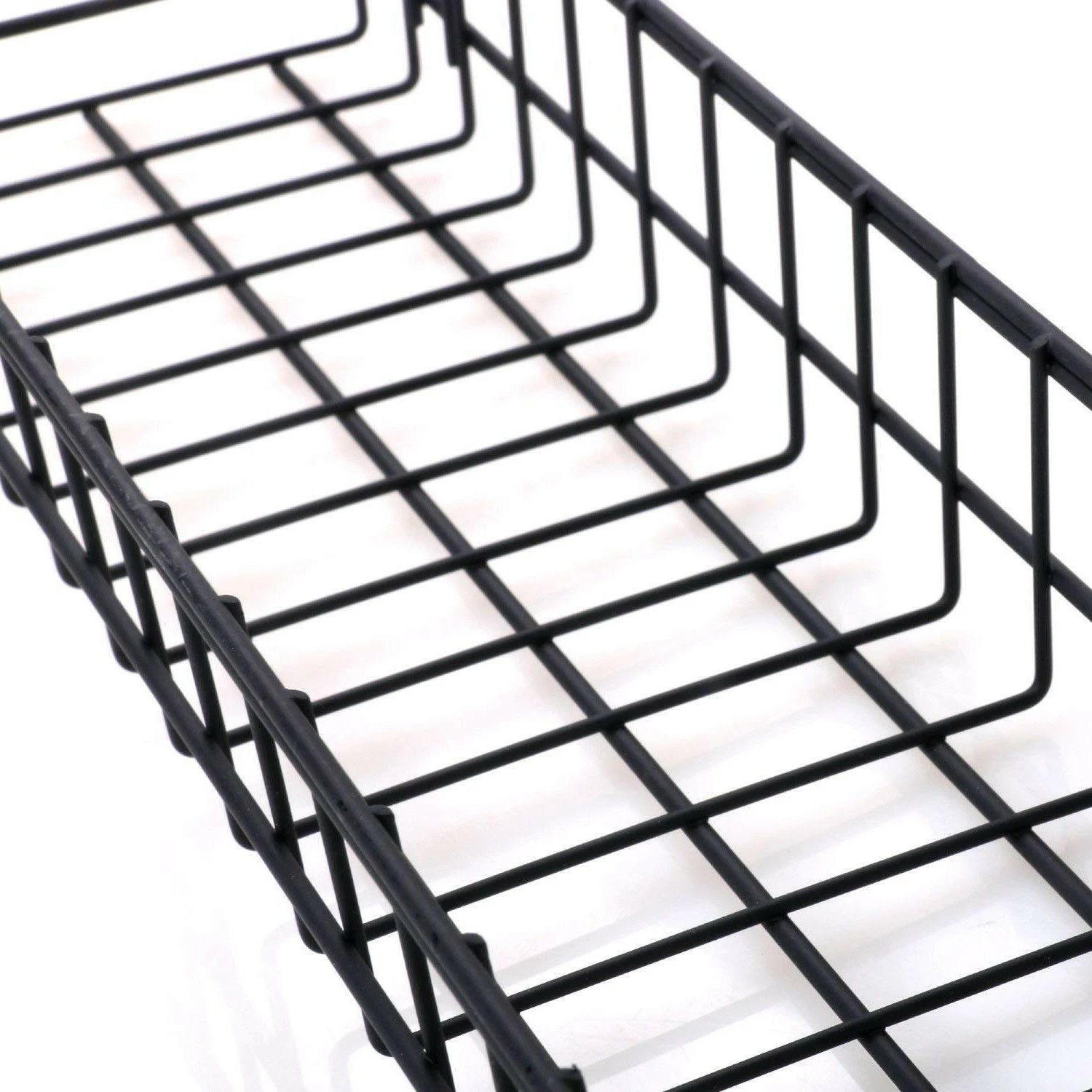 Aksesor dekorativ metalik për mur Wallity, WR011, ngjyrë e zezë, 40x9x11cm