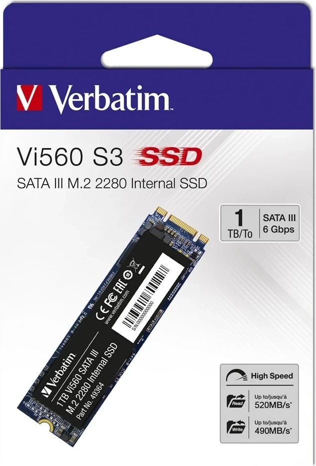 SSD Verbatim Vi560 S3 M.2 1TB
