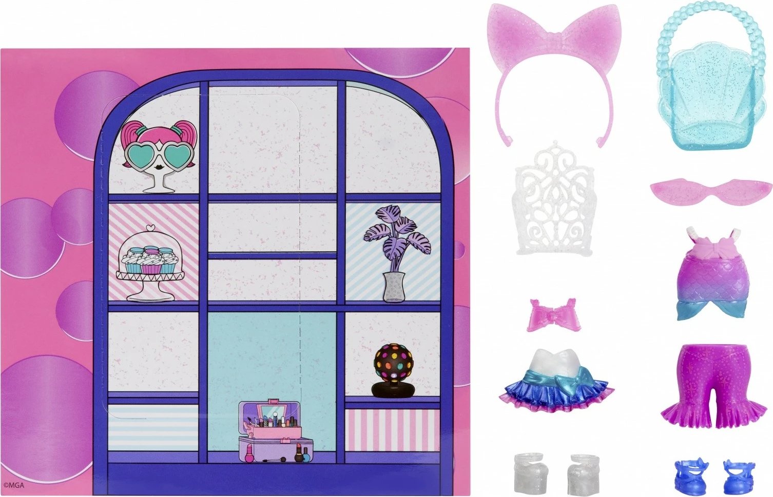 Set lodrash L.O.L. Surprise Fashion Packs, MGA, 12 copë, për vajza