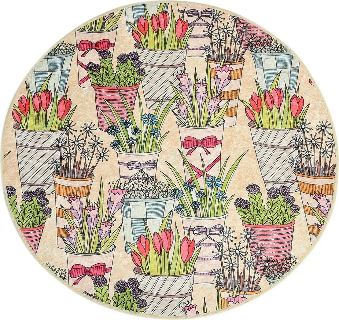 Tapet banjoje Mijölnir, Flowerpot Djt, shumëngjyrësh, 100cm Tapet banjoje Mijölnir, Flowerpot Djt, shumëngjyrësh, 100cm