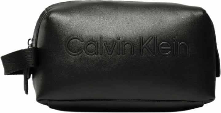 Çantë për kozmetikë për meshkuj Calvin Klein, e zezë