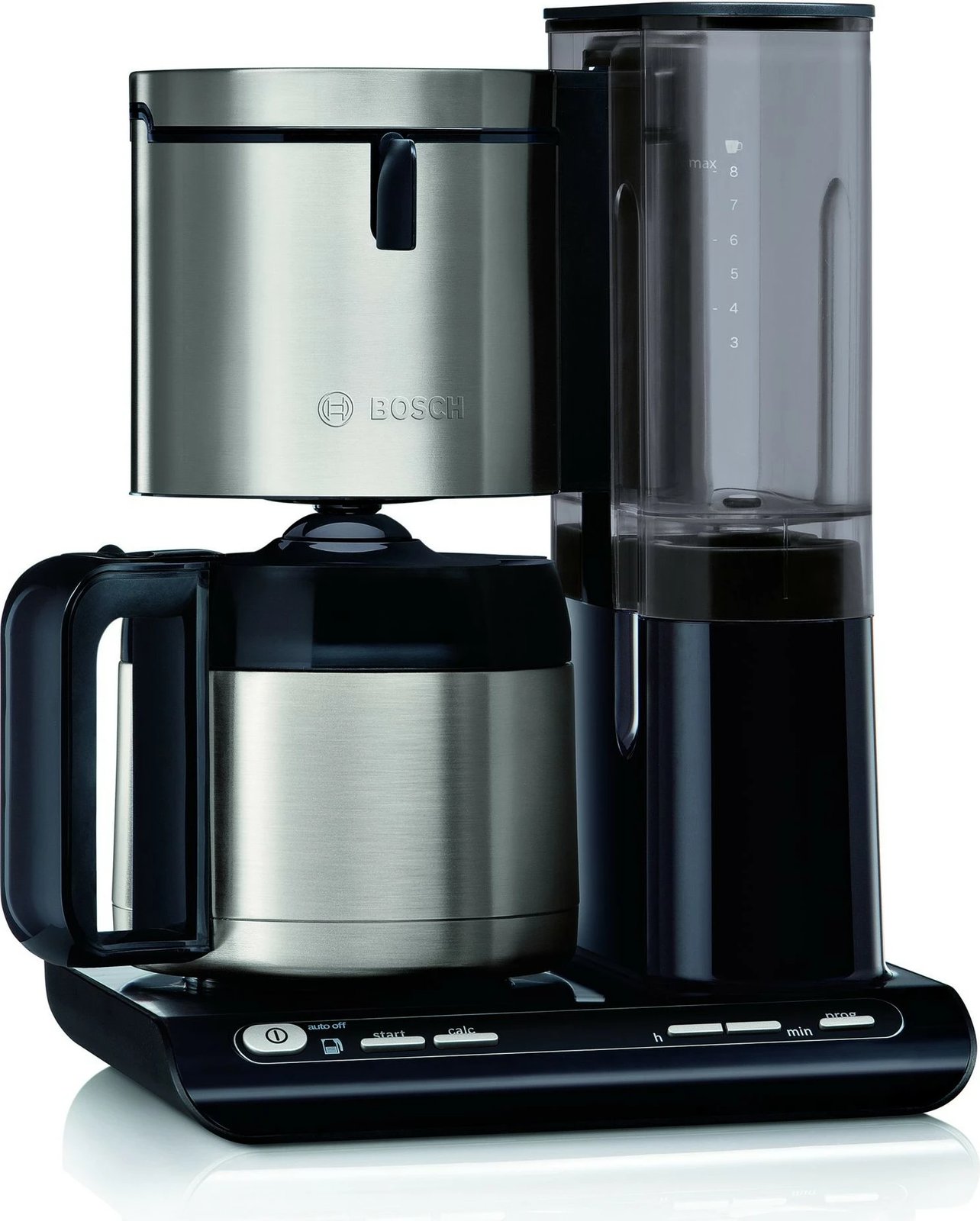 Aparat kafeje Bosch TKA8A683, 1.1L, 1100W, zi, inox