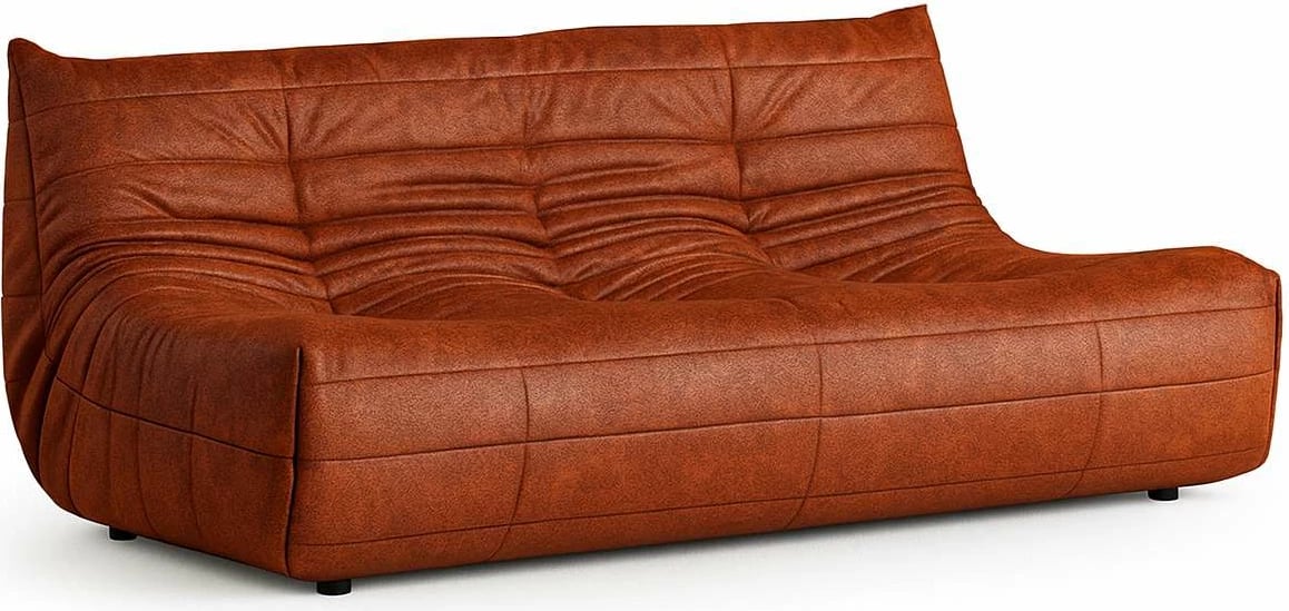 Divan 3-ulësesh, ngjyrë e kuqe, Atelier del Sofa, Bocek