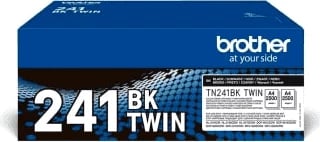 Toner Brother TN-241BKTWIN 2500 faqe, i zi, set dyfish (2 copë)