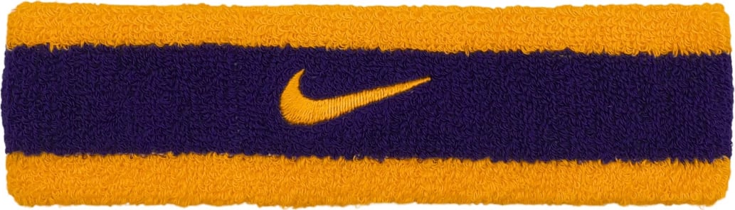 Shirit flokësh Nike unisex, vjollcë-e verdhë