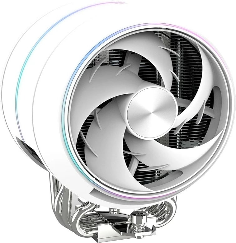 Ftohës CPU Zalman ZET5, 2 ventilatorë, 200W TDP, i bardhë