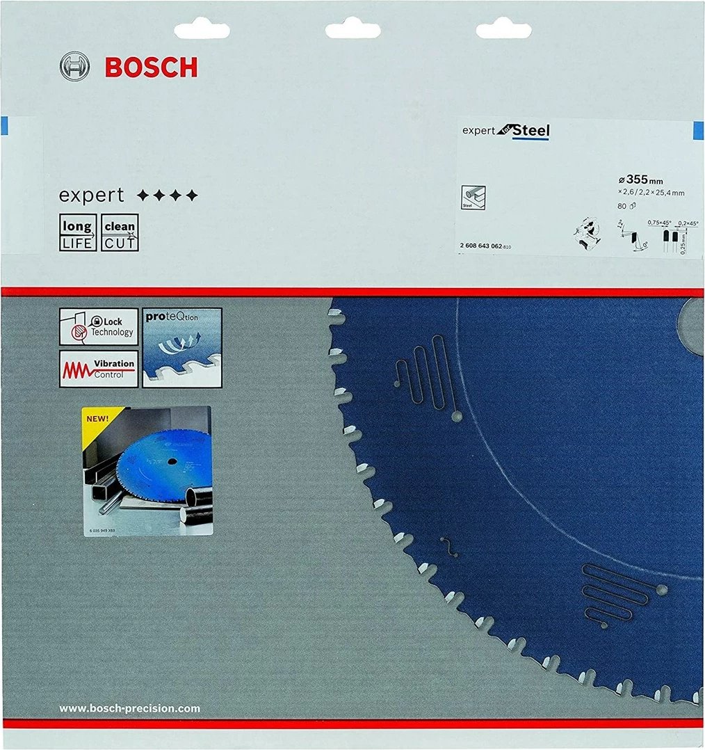 Disk sharrë rrethore Bosch 2608643062, 1 copë