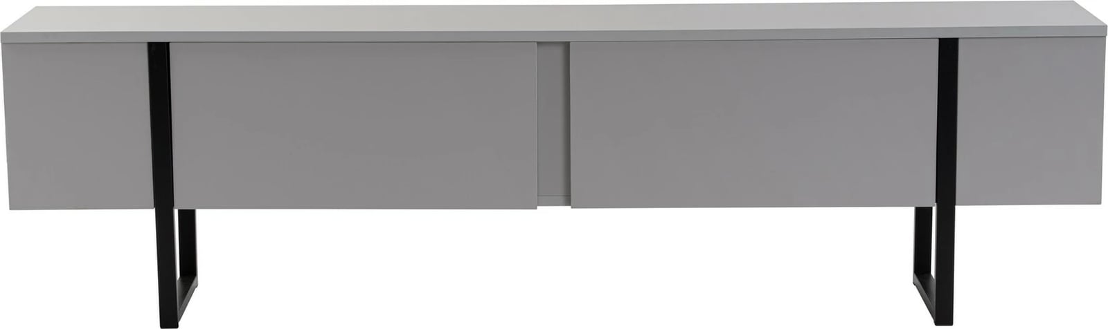 Komodë TV Nordure, Serenity, gri, e zezë