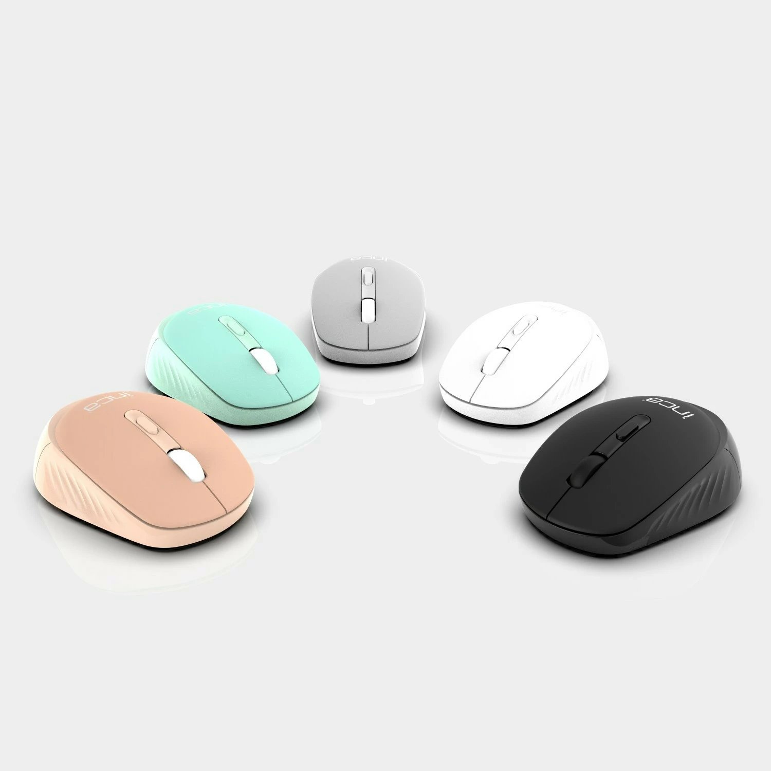 Maus Incase IWM-243RG, 1600 DPI, wireless, Candy Design, gri