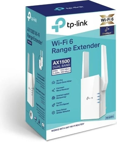 Zgjatës Rrjeti Wi-Fi TP-LINK AX1500