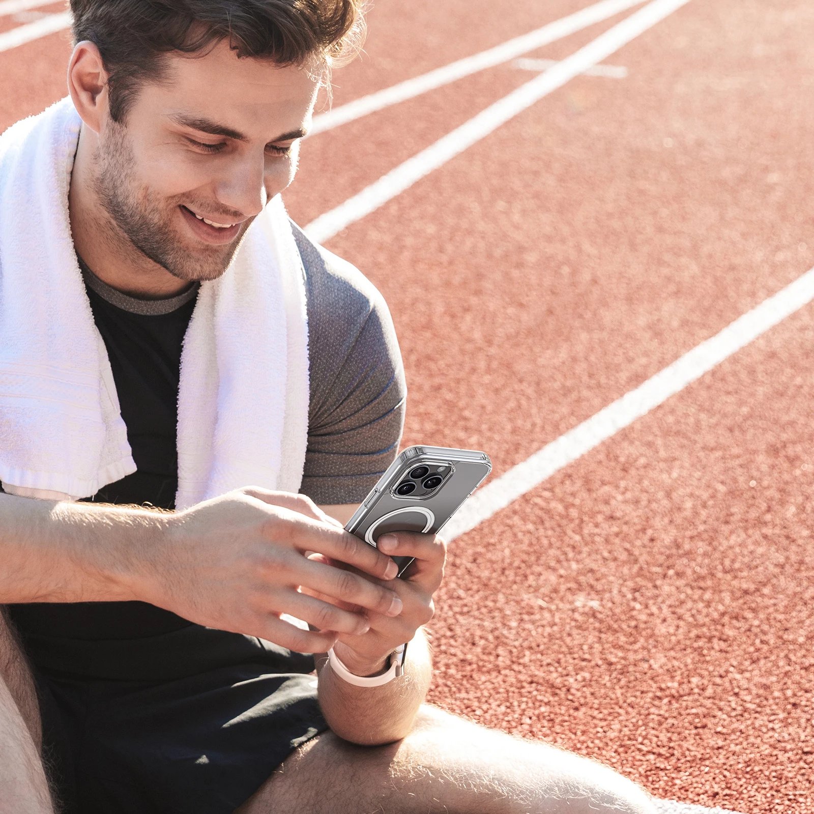 Mbështjellës Dux Ducis Clin Mag për iPhone 16 Pro Max, MagSafe, transparent