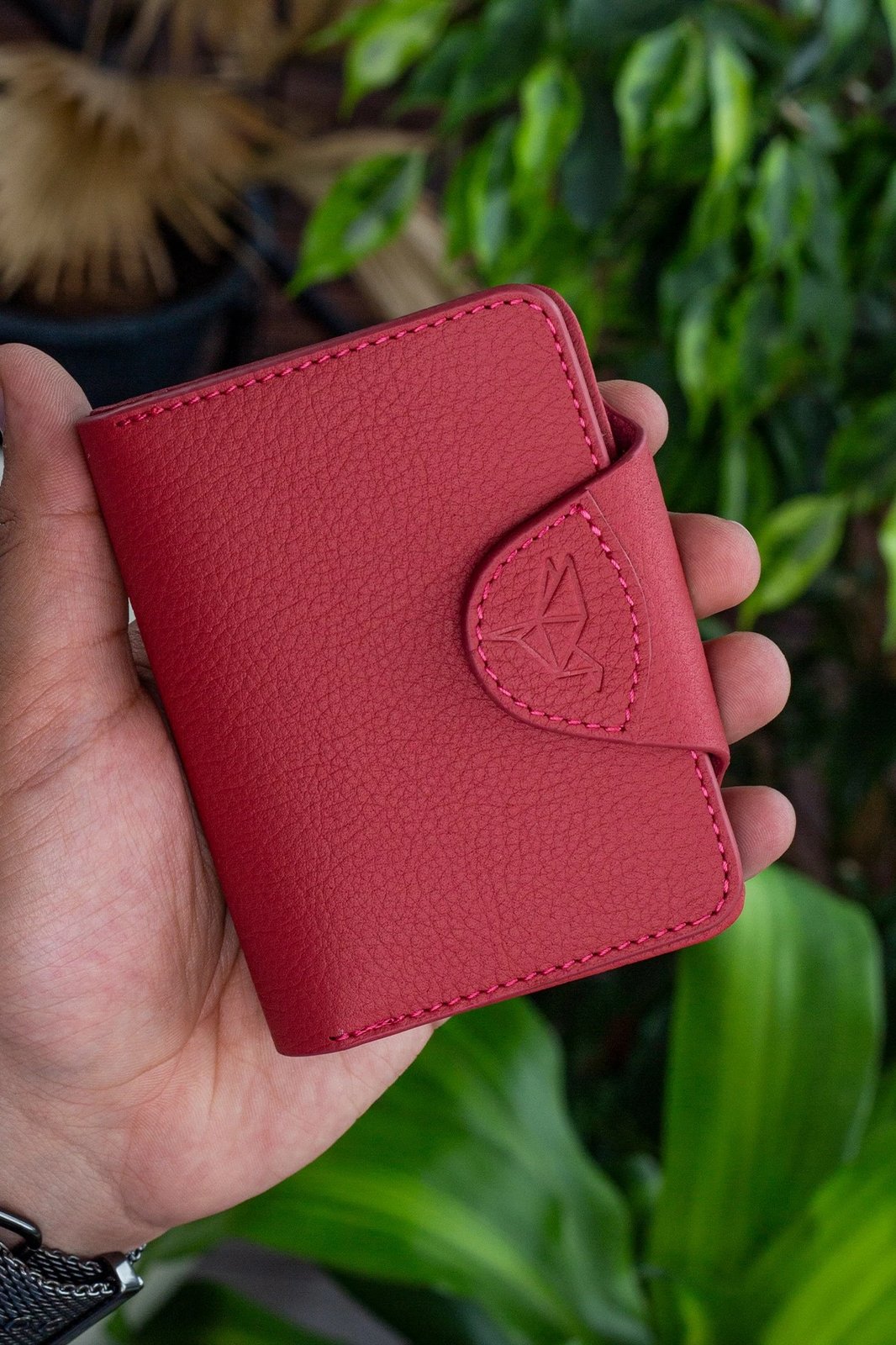 Mbajtëse kartelash Zoozie Bags, Luzern, ngjyrë Dusty Rose