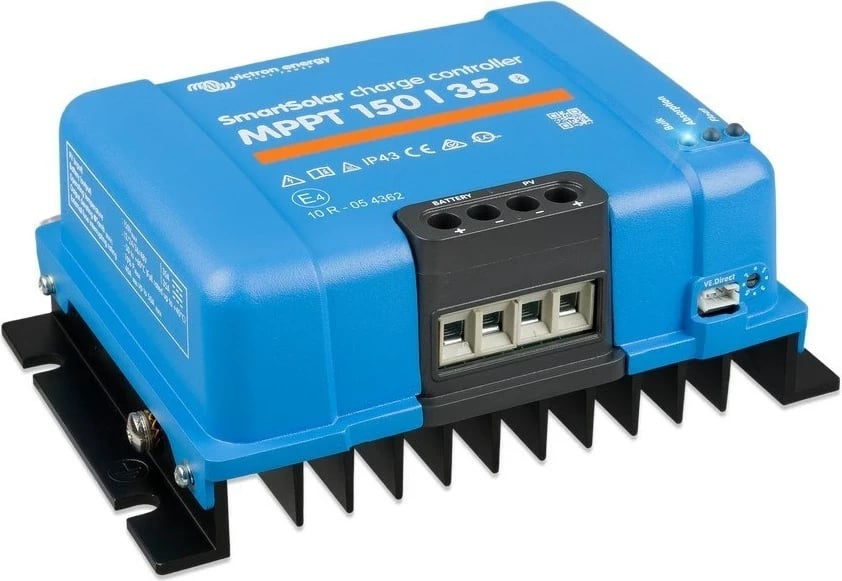 Kontroller solar Victron Energy SmartSolar MPPT 150/35A, Bluetooth, Blu