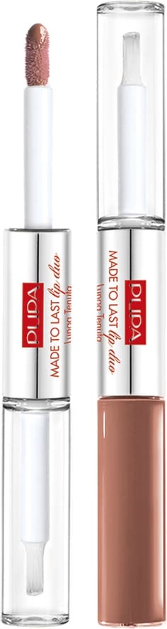 Buzëkuq dhe lip gloss për femra Pupa Milano Made To Last Lip Duo Waterproof 012, 2x4ml