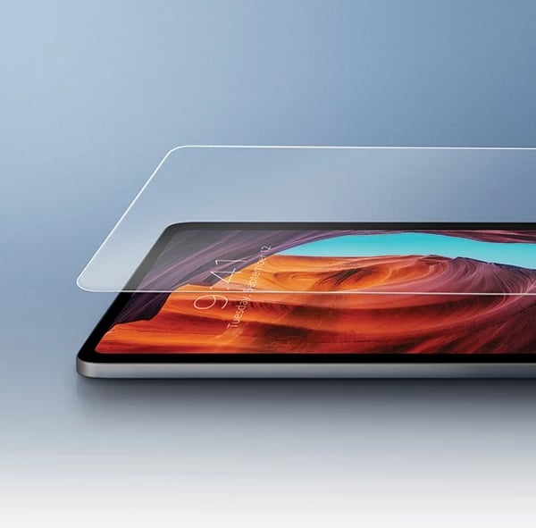 Mbrojtës ekrani xham i temperuar UNIQ Optix Clear me aplikator për iPad Air 11" (2024)