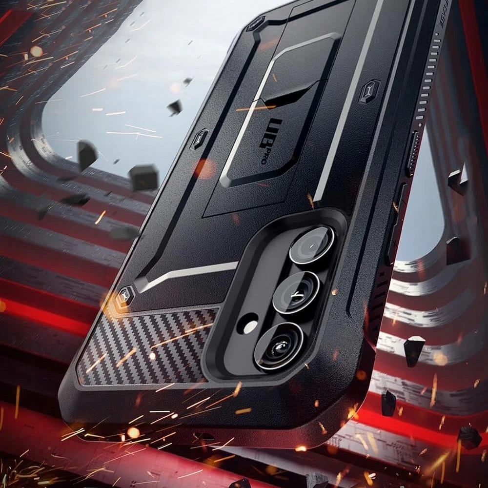 Mbështjellës Supcase Unicorn Beetle Pro për Samsung Galaxy A55 5G, i zi