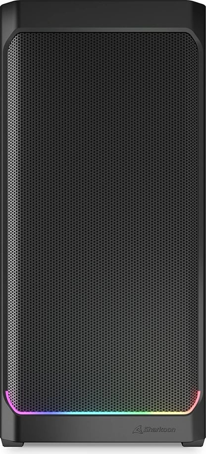 Kasë Sharkoon AK4 RGB ATX, midi tower, metal, e zezë