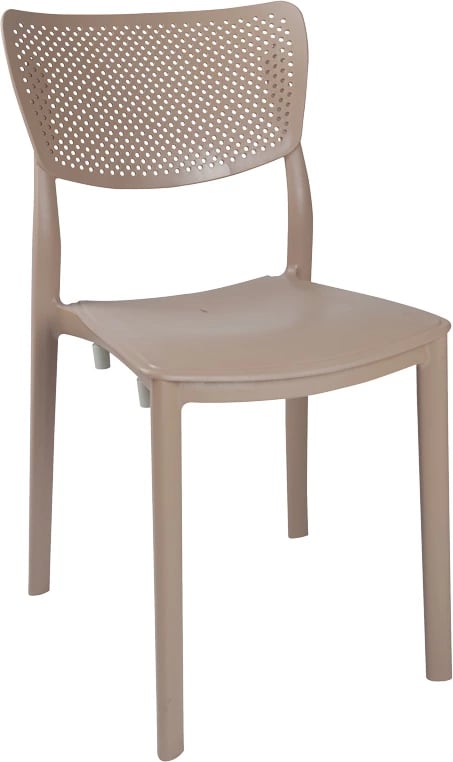 Set tavolinë me dy karrige për kopsht ose ballkon, ngjyrë kapuçino, Icon-Ignite, 3 copë