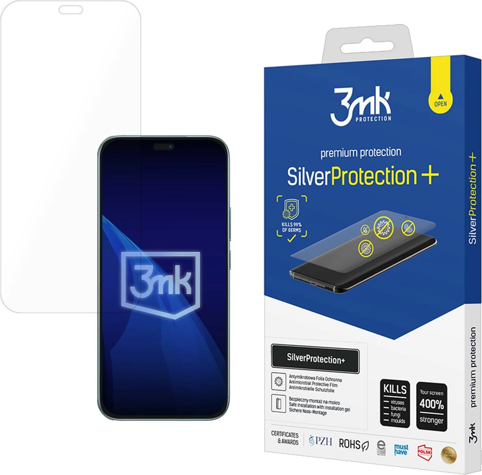 Film mbrojtës 3mk Protection SilverProtection+ për Honor X8c
