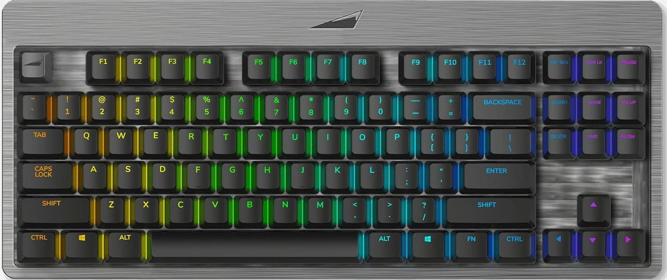 Tastierë mekanike Mountain Everest Core, Wired, USB, RGB LED, Gri