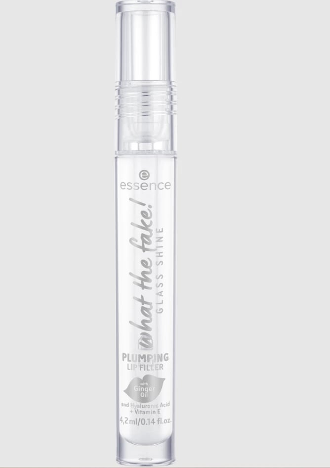 Shkëlqyes për buzë Essence What The Fake! Glass Shine Plumping Lip Filler 01 Oh So Glassy, ??4.2 ml