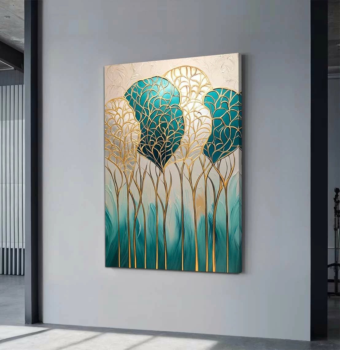 Pikturë dekorative në kanavacë, shumëngjyrëshe, Wallity YNS-1041, 70x100cm