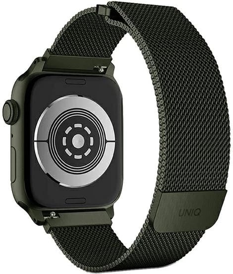 Rrip çeliku inox për Apple Watch UNIQ Dante, 42/44/45mm, i gjelbër