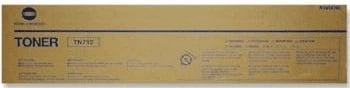 Toner, Konica Minolta TN712 A3VU050, rendiment 40,800 faqe, standard, i zi