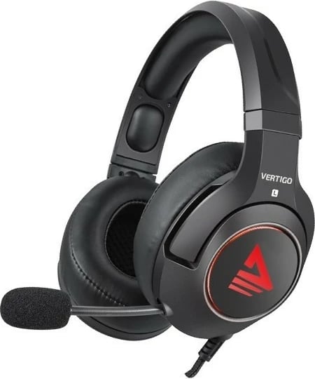 Kufje gaming Savio Vertigo me mikrofon, Surround 7.1, USB, të zeza