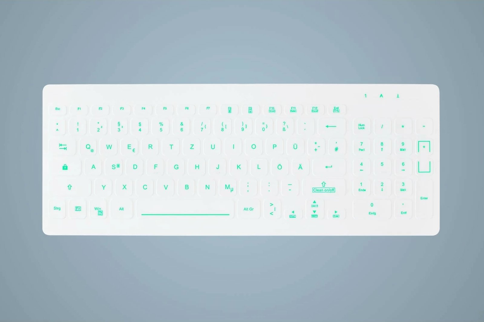 Tastierë Cherry AK-CB7012, Wired, USB, Scissor key switch, Bardhë