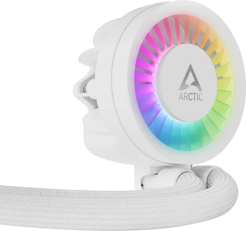Ftohës uji për CPU Arctic Liquid Freezer III 240 A-RGB, i bardhë