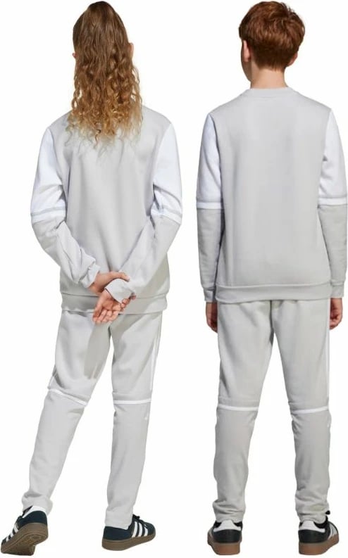 Pantallona sportive për fëmijë adidas, të hirtë