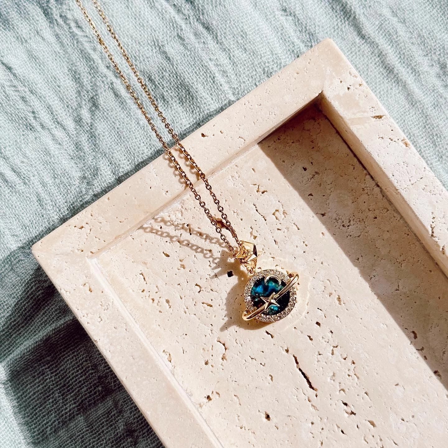 Qafore çeliku Jumeon, Nightmoon, ngjyrë kaltër qielli dhe ar