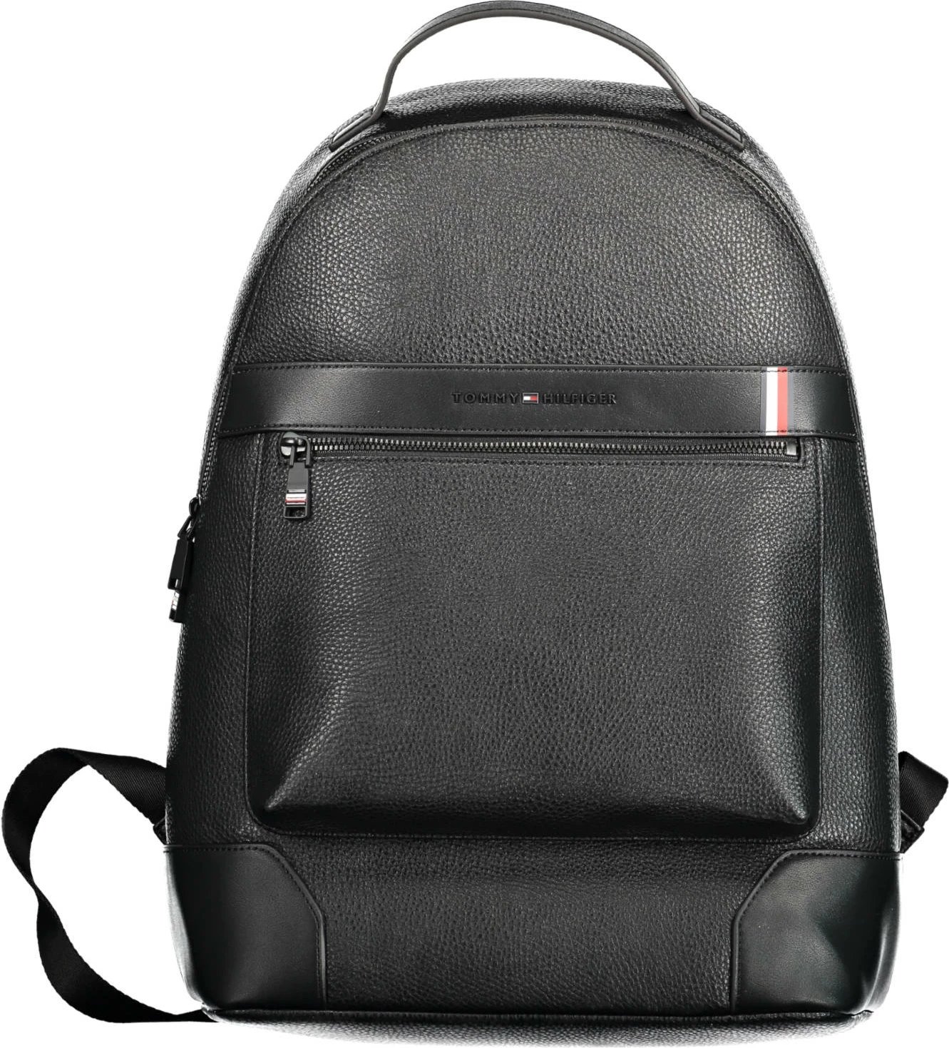 Backpack për meshkuj TOMMY HILFIGER, e zezë