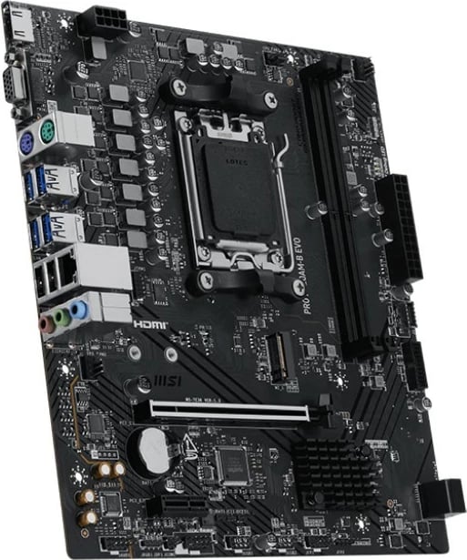 Pllakë amë MSI PRO A620AM-B EVO, Socket AM5, chipset AMD A620A, DDR5, mATX, HDMI/VGA