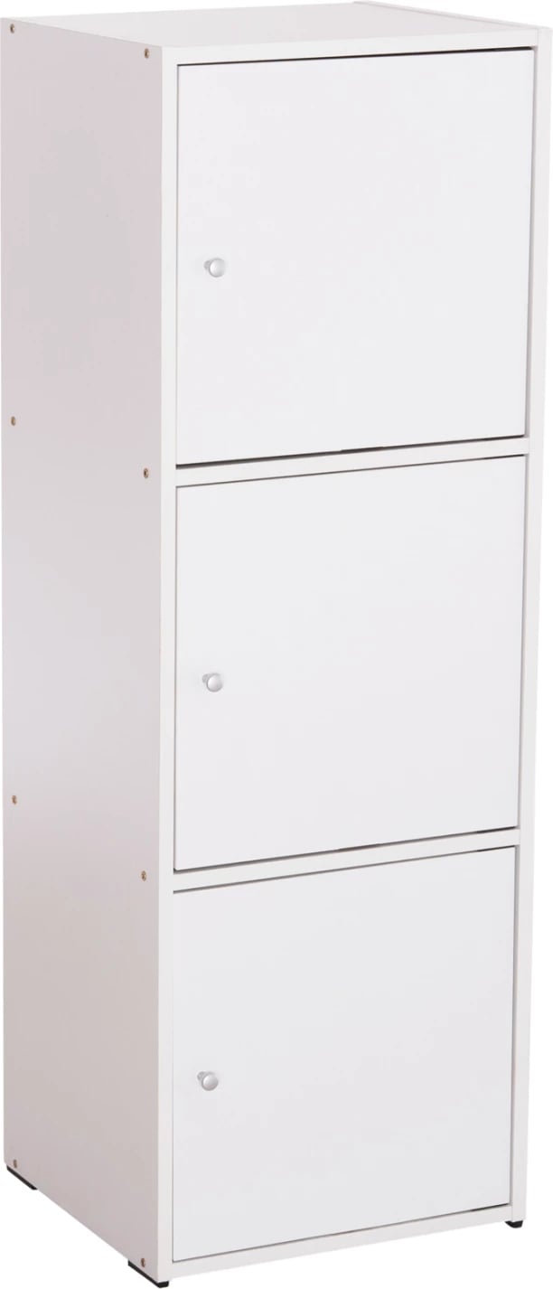 Kabinet me 3 hapësira ruajtëse, Soriano, FH9939.01, melaminë e bardhë, 40x39x119H cm.