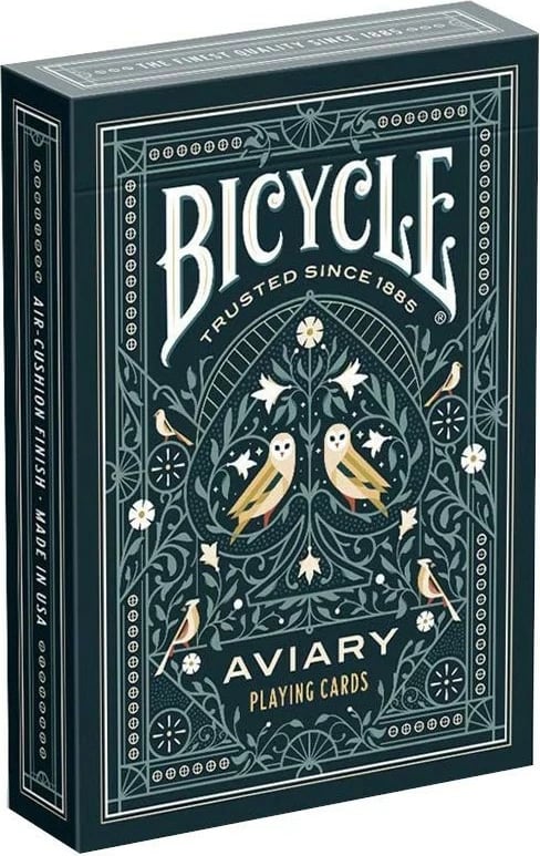 Letra loje Bicycle Aviary 93634, dizajn i personalizum, set