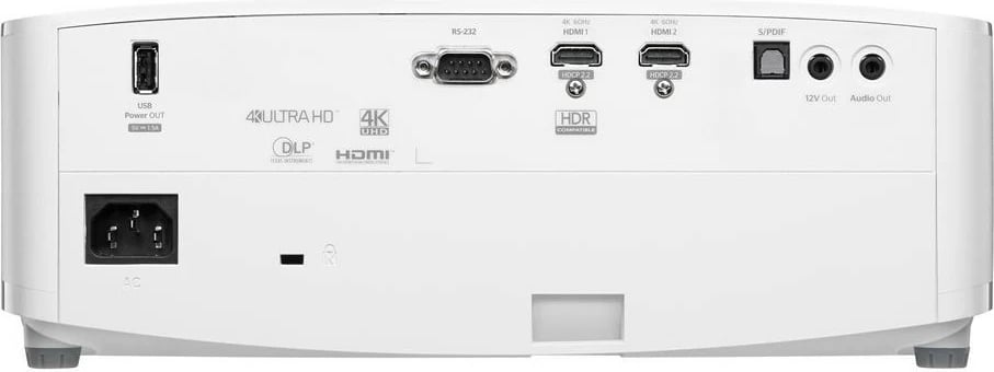 Projektor Optoma 4K400X, 4K UHD, 4000 ANSI lumens, bardhë