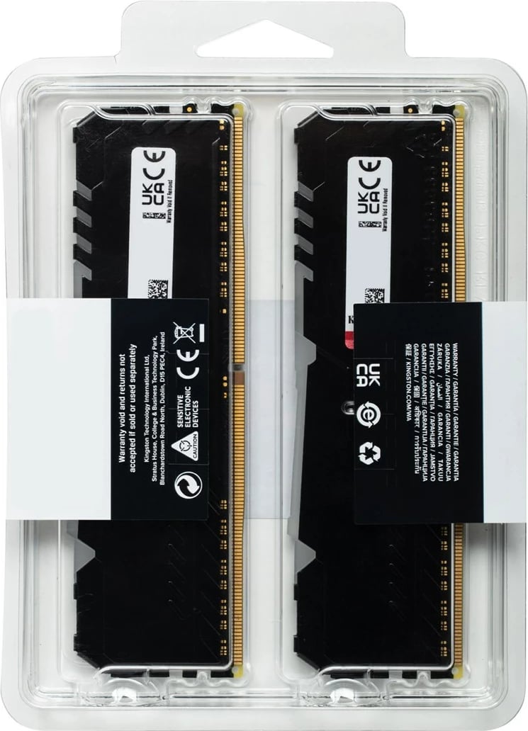 RAM Memorie Fury Beast RGB, 16GB DDR4