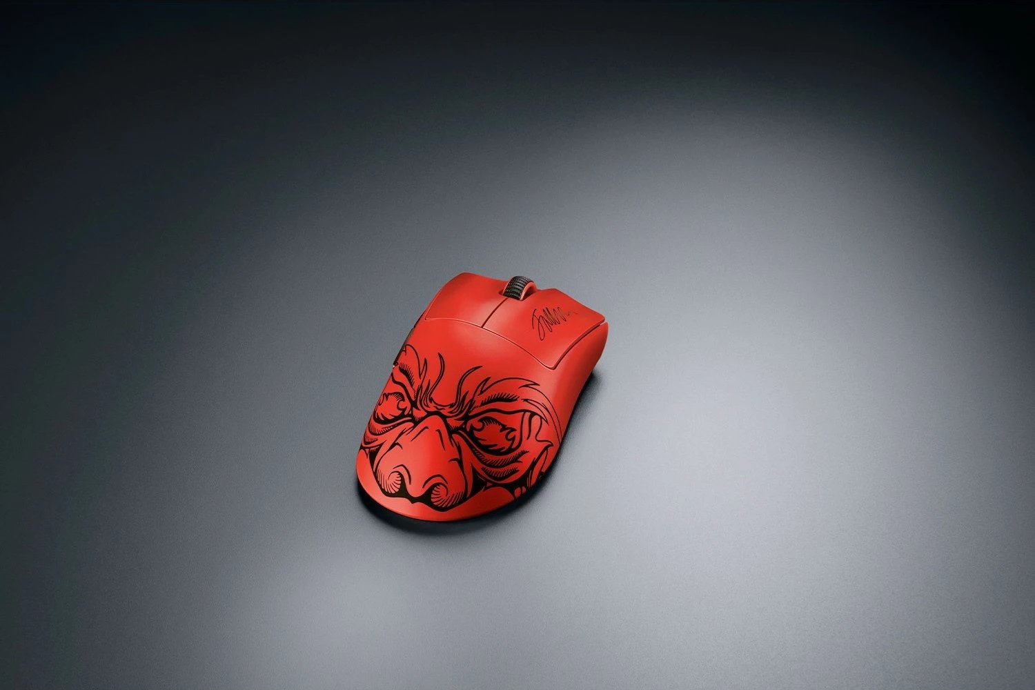 Maus Razer DeathAdder V3 Pro Faker Edition, wireless, 30000 DPI, i kuq