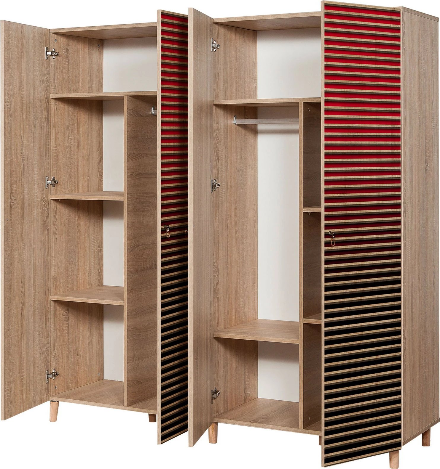 Dollap Hanah Home, İmaj - 221, ngjyrë sonoma oak, dizajn modern ombre