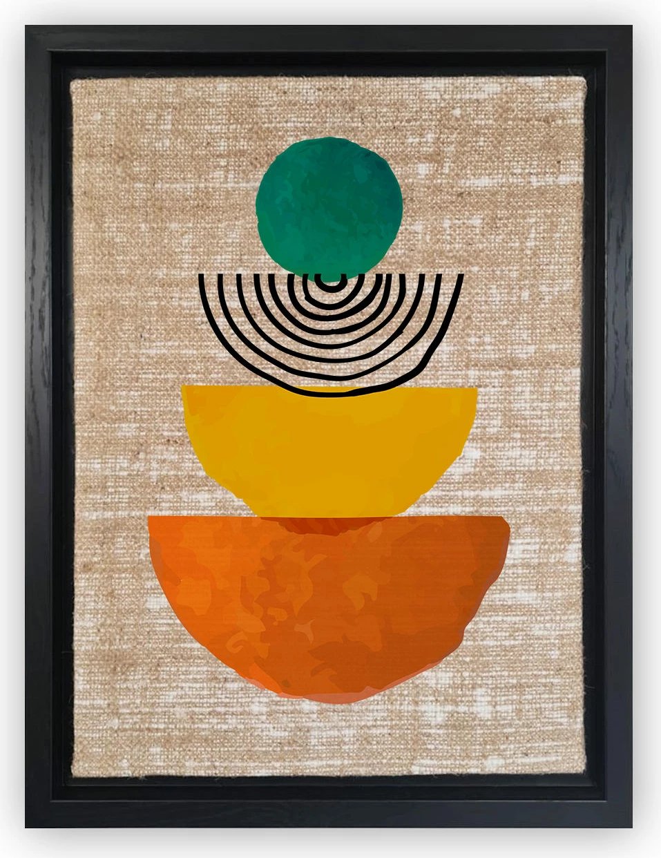 Pikturë dekorative në kanavacë, shumëngjyrëshe, Wallity, LSJ31990628192 - 96136, 96x136cm