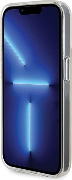 Mbështjellës Guess IML Faceted Mirror Disco Iridescent për iPhone 14 Pro, shumëngjyrësh