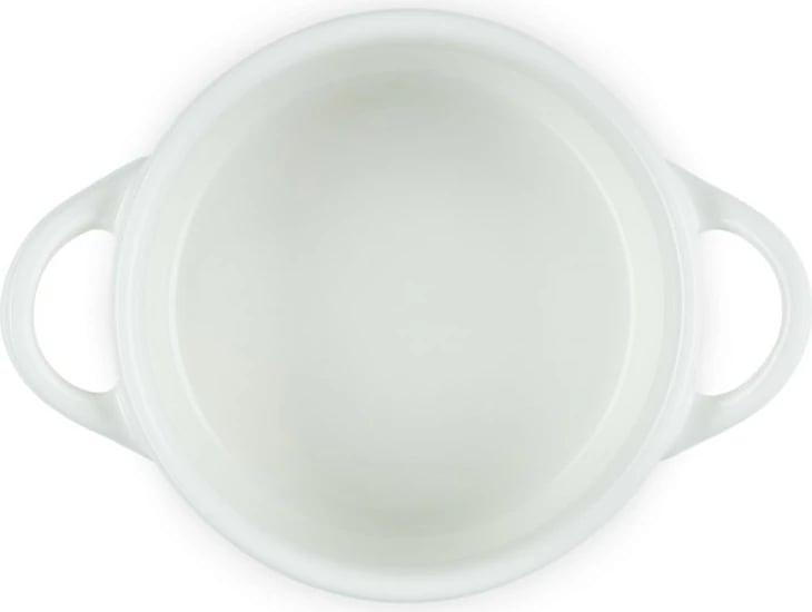 Mini tenxhere Le Creuset 10cm, meringue
